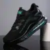 FASHION Mens Black Mesh Sports Sneakers