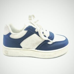 Gucci Kids Blue & White Sneakers