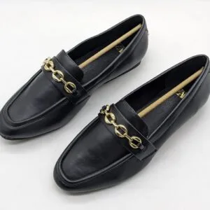 Zara Women’s Chain Loafers - Black