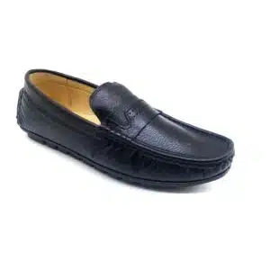 KMM Mens Premium Casual Leather Loafer TPR