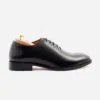 Mens Classic Leather Oxford Formal Shoes - Black