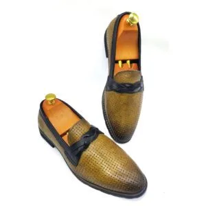 Versace Mens Signature Tassel Loafers – Iconic Style