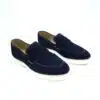 Casual Navy Blue Penny Loafers