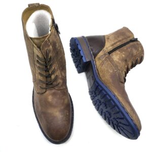 Shoe Mafia Mens Brown Distressed Boots