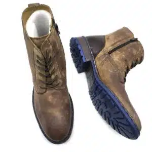 Shoe Mafia Mens Brown Distressed Boots