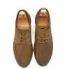 EL GANSO Premium Suede Formal Derby Shoes for Men – Tan